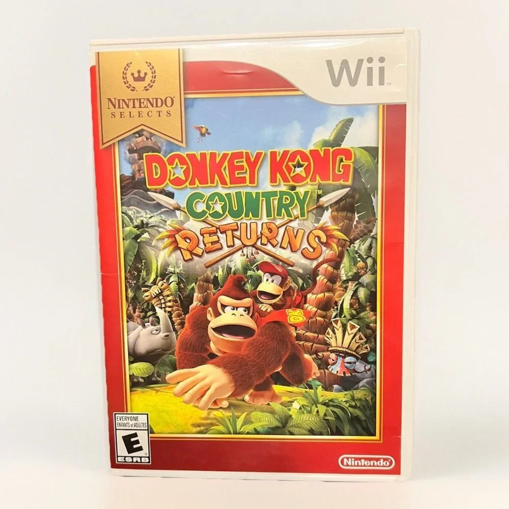 Nintendo Selects Donkey Kong Country‎ Returns Wii 2010 Tested